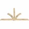 Ekena Millwork Redmond Rough Sawn Timber Gable Bracket, Douglas Fir, 72"W x 45"H x 2"D x 4"F, 15/12 Pitch GBW072X45X0204RED00RDF - alternate 4